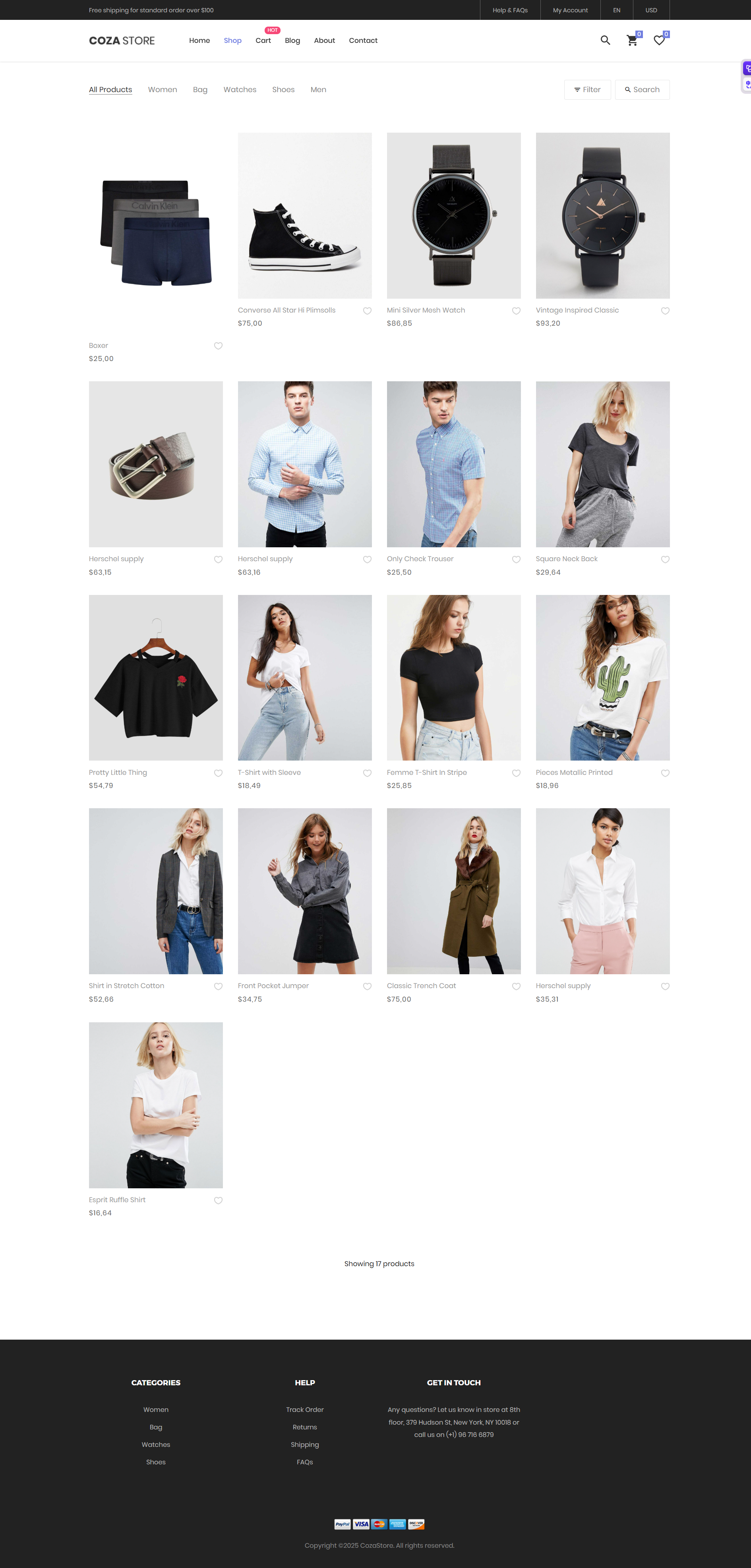 CozaStore | Scalable E-Commerce Platform with & Clean Architecture